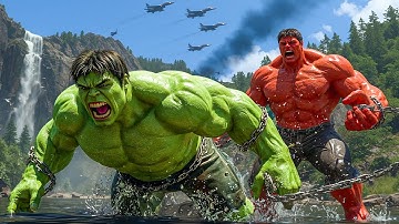 RED HULK vs HULK EPIC BATTLE! However, SHE-HULK Unexpected SAVE Changes Everything!
