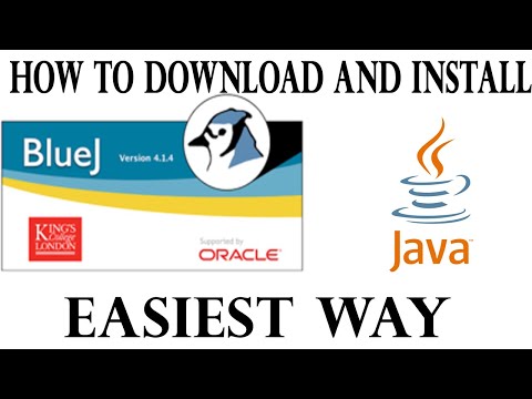 Downloading and Installing Java and BlueJ