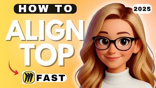 How to Align Top Objects in Miro