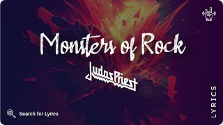 Judas Priest - Monsters of Rock (Lyrics video for Desktop)