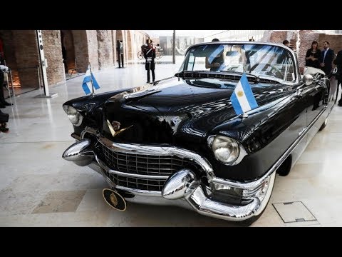 La restauración del Cadillac de Perón