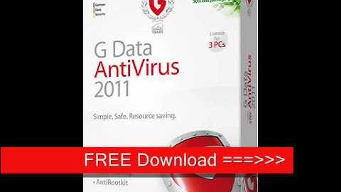 g data antivirus 2011