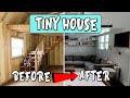 Before  after shed to house conversion how our dream was copied