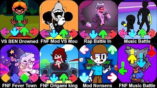 New FNF Mods For Android | Ben - Song Of Drowning Mickey - Battered Daddy - The Death Match Evil