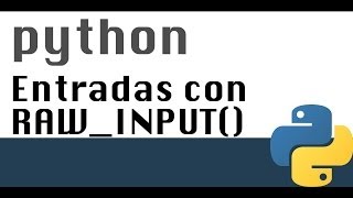 Capturar datos desde el teclado con raw_input() - Curso Python (9)