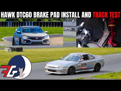 My FAVORITE Brake Pads for the TRACK | Hawk DTC 60 Install and Race Review