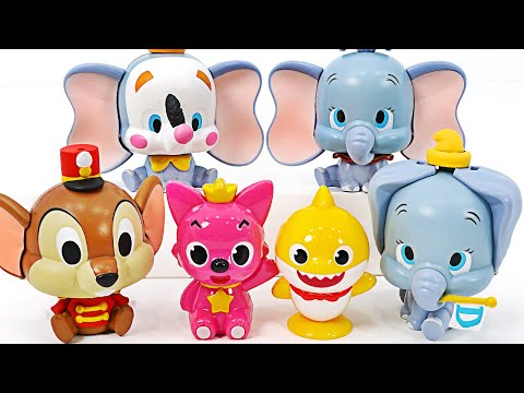 baby shark and Pinkfong~ Assemble the cute elephant <strong>Dumbo</strong>~!