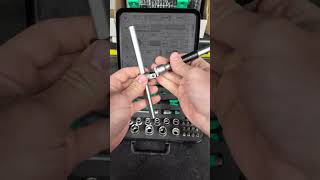 Rugged steel case with removable dual color foam insert and laser identification guide