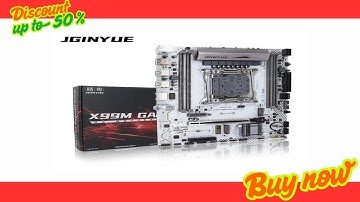 JGINYUE X99 Motherboard LGA 2011-3 Support Xeon E5 V3 V4 CPU and DDR4 RAM Memory M.2 NVME