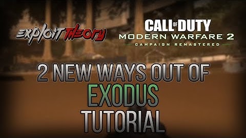 2 New Out Of Map Glitches On Exodus | Call of Duty: MW2 Campaign Remastered (MW2R) | Tutorial