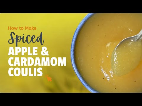 Apple and Cardamom Coulis Recipe | Sauce 52