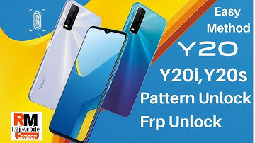 Vivo Y20,Y20i,Y20s [V2027] Pattern & Frp Unlock Easy Method Mrt