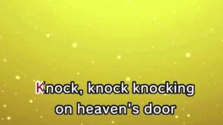 Video thumbnail of "Avril Lavigne - Knockin' On Heaven's Door (Karaoke and Lyrics Version)"