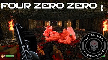 Four Zero Zero - 400 Linedefs map - Metal Ops Premonitions