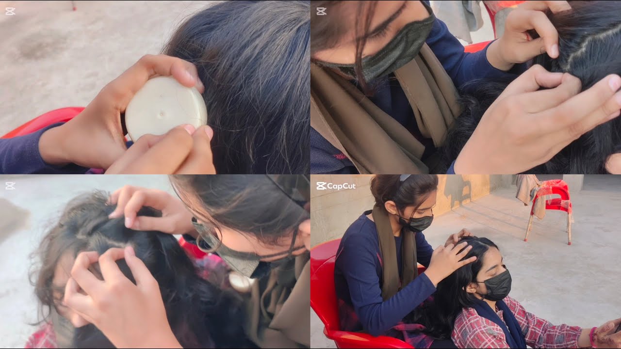 Queen samavia did API aqsa hair checking - YouTube