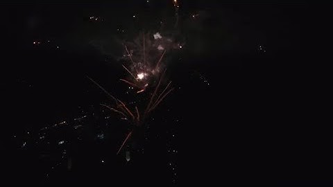 Fireworks Exploding Stock Video