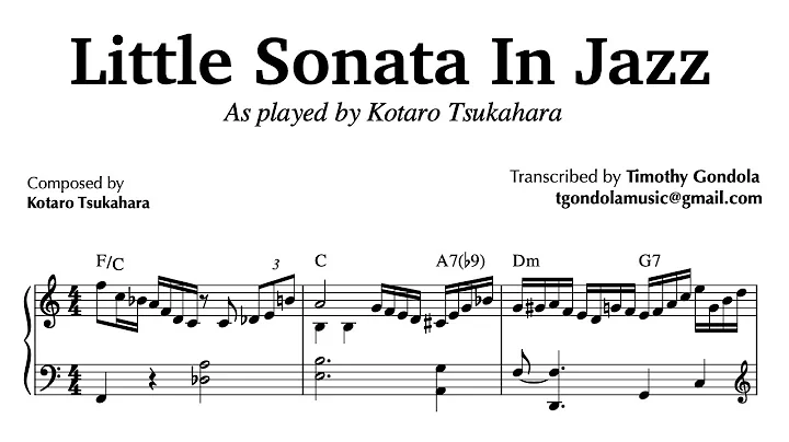 Little Sonata In Jazz (Kotaro Tsukahara)