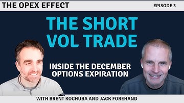 The Short Vol Trade | The OPEX Effect | December 2023