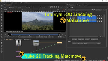 Nuke Matchmove || 2D Tracking || Nuke tutorial [HINDI]