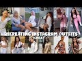 RECREATING OVER A MONTH WORTH OF PINTEREST OUTFITS *Baddie/Streetwear Edition)