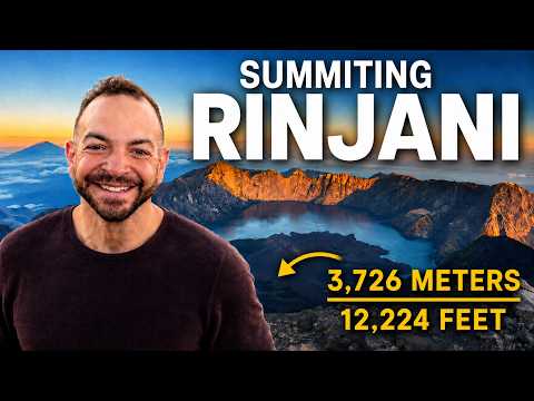 Summiting Mt. Rinjani: Indonesia's Most Picturesque Peak — Start to Summit in 2:30