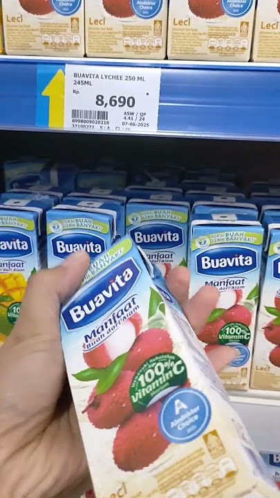 Download lagu waw buavita rasa leci, kalian suka rasa apa? #buavita #minumankekinian #happy