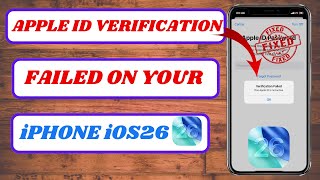 Fix “Apple ID Not Active” on iPhone iOS 26 – Verification Failed Solution! (2025 Guide)