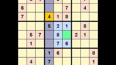 How to Solve Globe and Mail Sudoku Five Star August 7, 2022