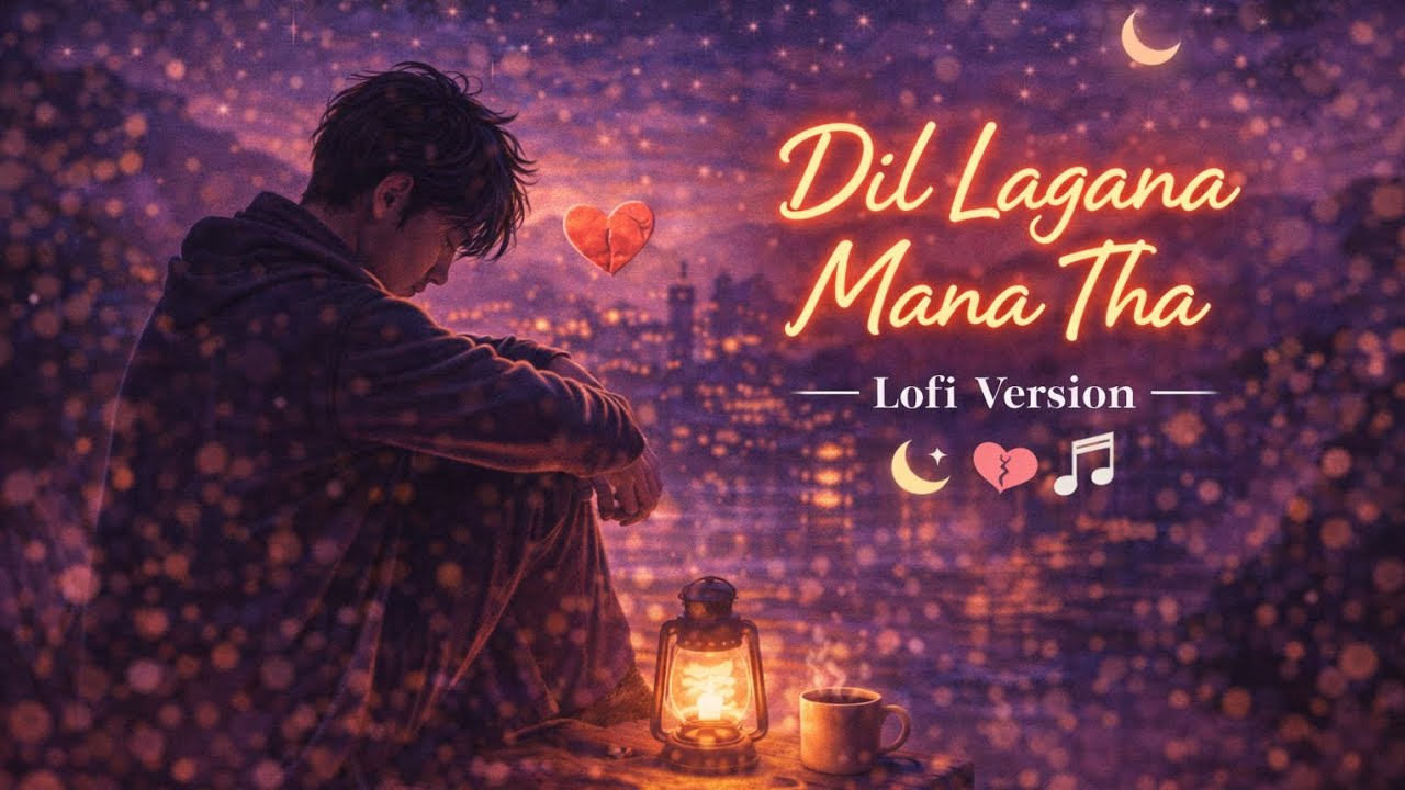 Dil Lagana Mana Tha – Lofi Version 💔 | Emotional Hindi Lofi 🌙 
