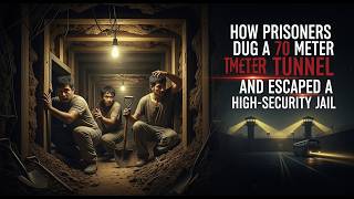 How Prisoners Dug a 70 Meter Tunnel and Escaped a High Security Jail #PrisonBreak #Story #JailEscape
