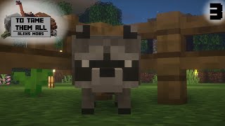 Creepers and the Rascal Racoon | To Tame Them All (Alex's Mobs) #3