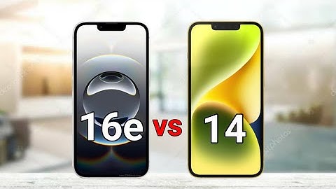 iPhone 16e vs iPhone 14