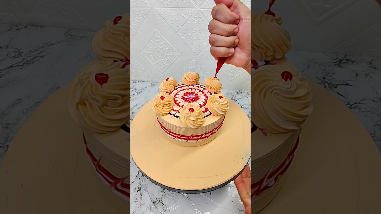 Best orange cake Design 