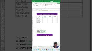Excel Text Magic | UPPER, LOWER, PROPER Functions Explained in 60s - Online Tech - தமிழ்