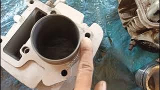 Cara modif head Mio j cangkok Vega r new / Jupiter z#bengkelmesin #automobile #vega #jupiter