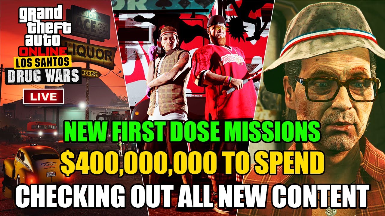 🔴GTA ONLINE Los Santos Drug Wars NEW Business Enterprise, First Dose