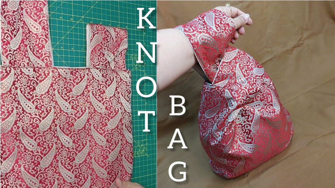 DIY Knot Bag Sewing Tutorial - YouTube
