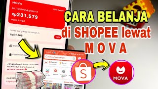 How to Shop on Shopee Using the Mova App Correctly - Shop on Shopee and Get Cashback on the Mova App