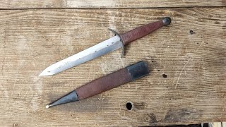 Download Lagu Making Scabbard For Leather Handled Dagger. MP3