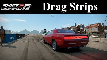 NFS Shift 2: Unleashed Tracks - Drag Strips