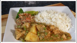 JAMAICA CURRY CHICKEN WITH RICE | Chef Ricardo Cooking | THAI GREEN CURRY PART 7 !!