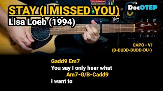 Stay (I Missed You) - Lisa Loeb (1994) Easy Guitar Chords Tutorial with Lyrics