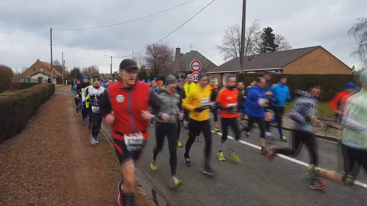 Fleurbaix j'y cours Semi 2016 poster