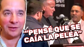 “Pensé que se caía la pelea”: Fernando Beltrán tuvo miedo por la pelea entre CANELO y JAIME MUNGUÍA