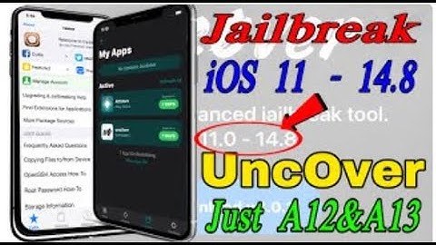 A12 and A13 UncOver Jailbreak released   How to jailbreak iOS 14 8   11   install Cydia on iPhone