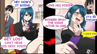 My Stepsister Who Hates Me is a Big Fan of This Voice Actor Who is Actually Me…[Manga Dub][RomCom]