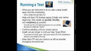 Taking A Spirometry Test with Spiro PD screenshot 2