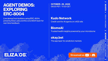 [Live] Building with ERC-8004