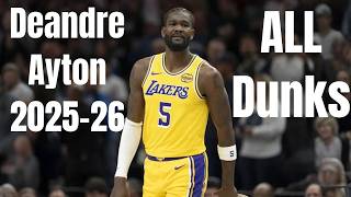 Deandre Ayton 2025-26 ALL Dunks