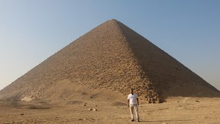 The 3rd largest pyramid in Egypt, The Red Pyramid at Dahshur..